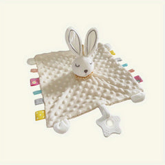 Baby Soothing Set: Towel Doll Plush Toy Chewable Towel for Sleep Time