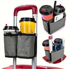 Travel Coffee Cup Organizer Bag Lightweight Storage Accessory