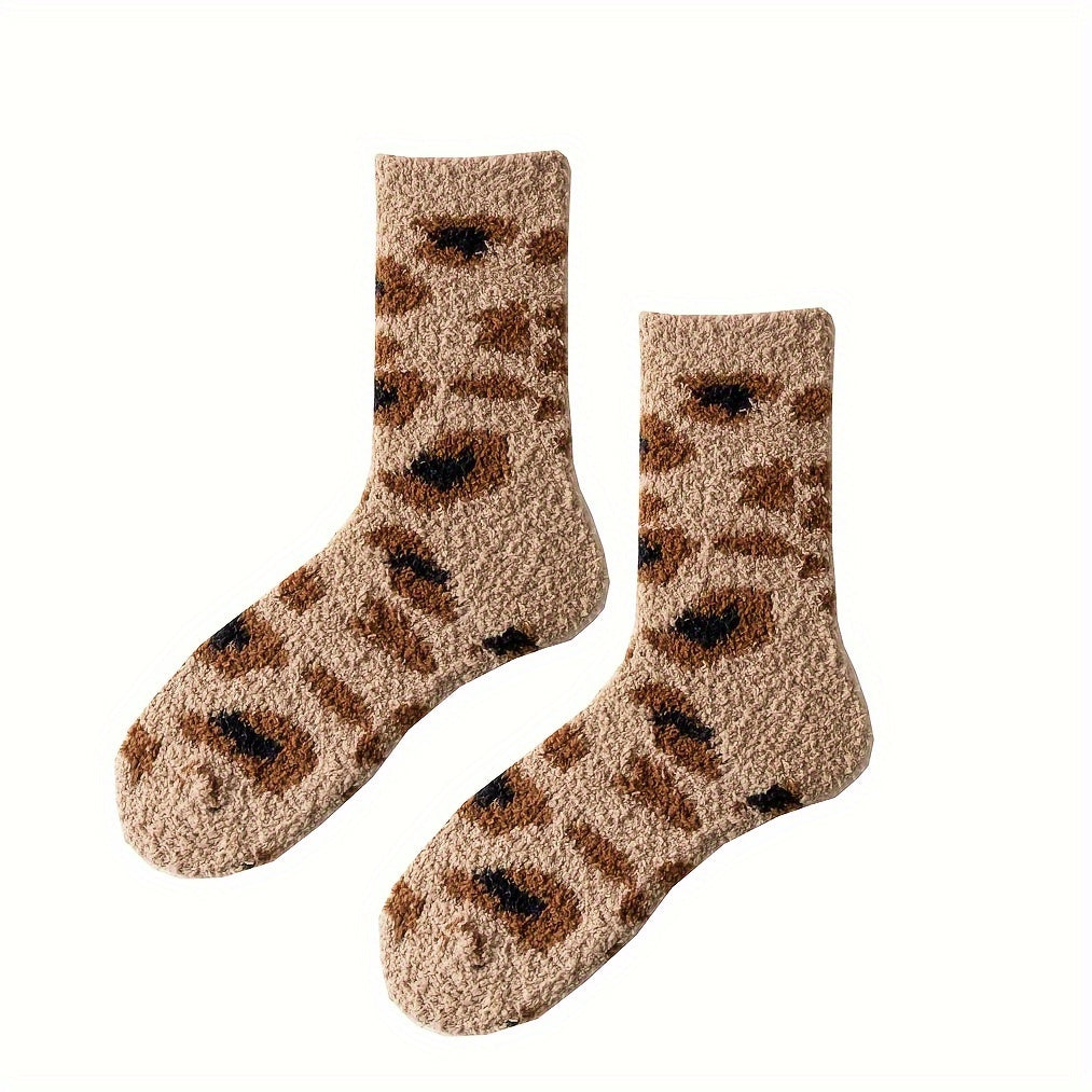Soft Plush Mid Tube Socks Women's Stockings
