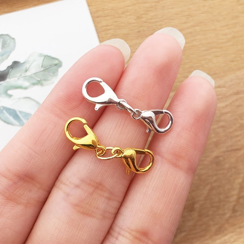4pcs Double Headed Lobster Clasps DIY Jewelry Accessories