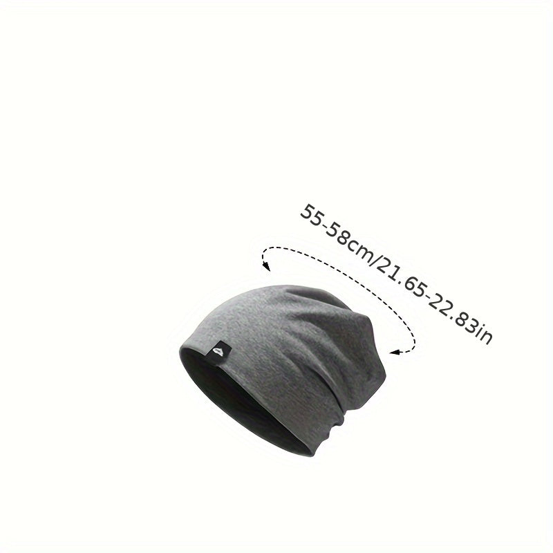 Men's Breathable Skull Hat Outdoor Windproof Coldproof Ear Protection