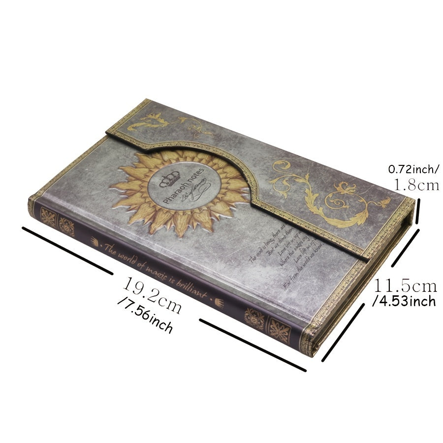 Retro Magnet Buckle Magic Notebook Diary European Notepad