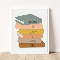 Boho Reading Is Always a Good Idea Poster