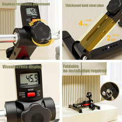 Portable Under Desk Pedal LED Display Mini Stepper Home Gym Fitness Workout