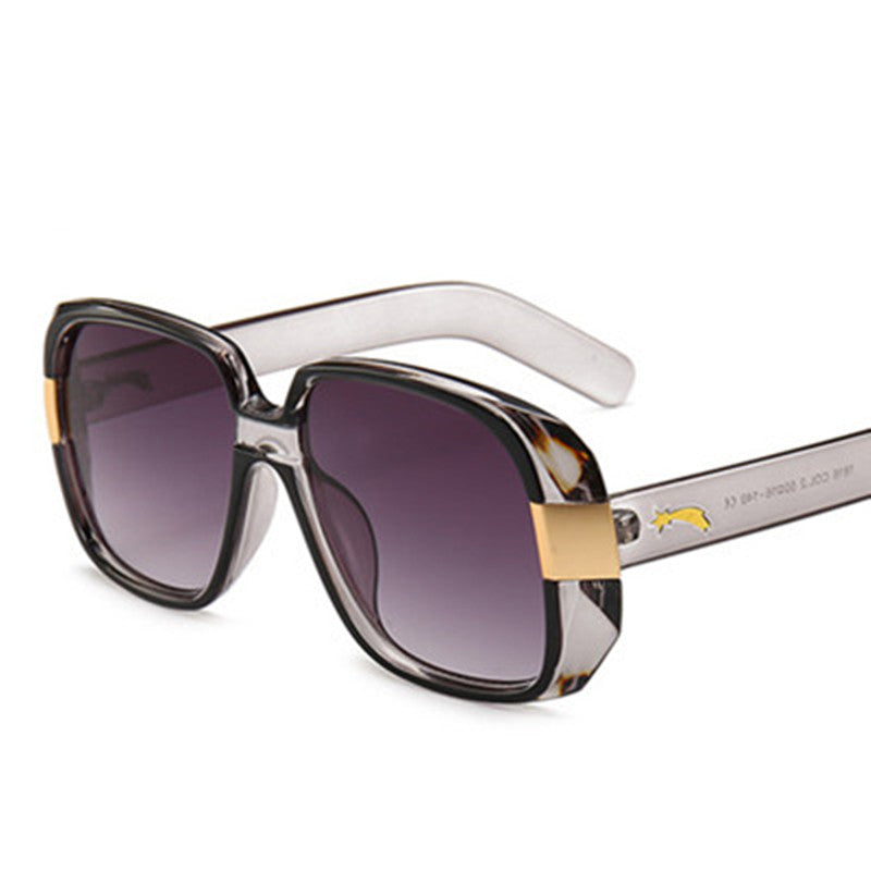 Thick Frame Sunglasses Transparent Rim Sun Glasses For Women Girls