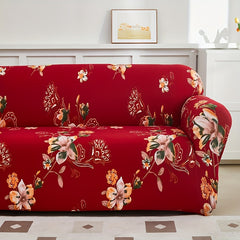Vintage Pattern Sofa Cover Elastic Slipcover Universal Furniture Protector