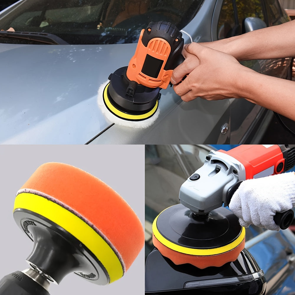 6pcs Car Polishing Set for Grinding and Car Beauty Care Small Tools