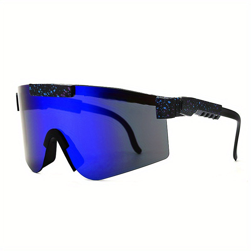 Y2K Sports Sunglasses Wrap Around Shield UV400