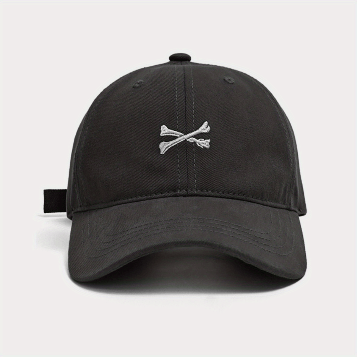 Bone Fork Embroidery Baseball Cap