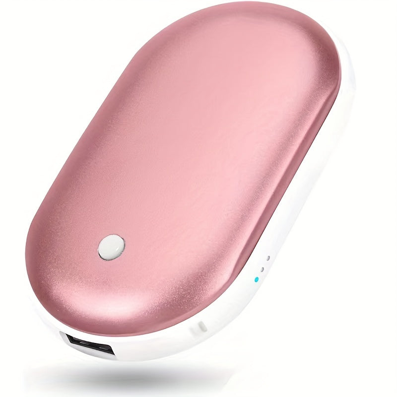 Portable Pebble Hand Warmer USB Rechargeable Mini Heater