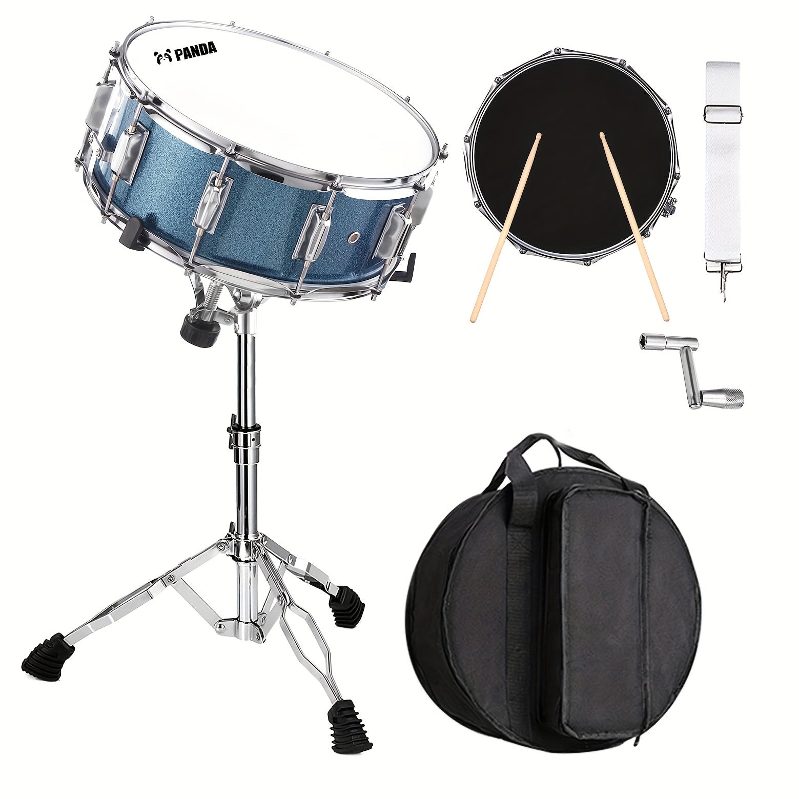 Student Snare Drum Set with Stand and Accessories