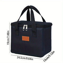 Women's Insulated Lunch Bag for Work School Picnic Beach Workout Travel