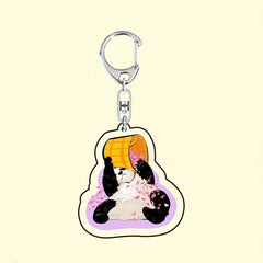 Panda Keychain Pendant for Car Keys Backpacks Wallets