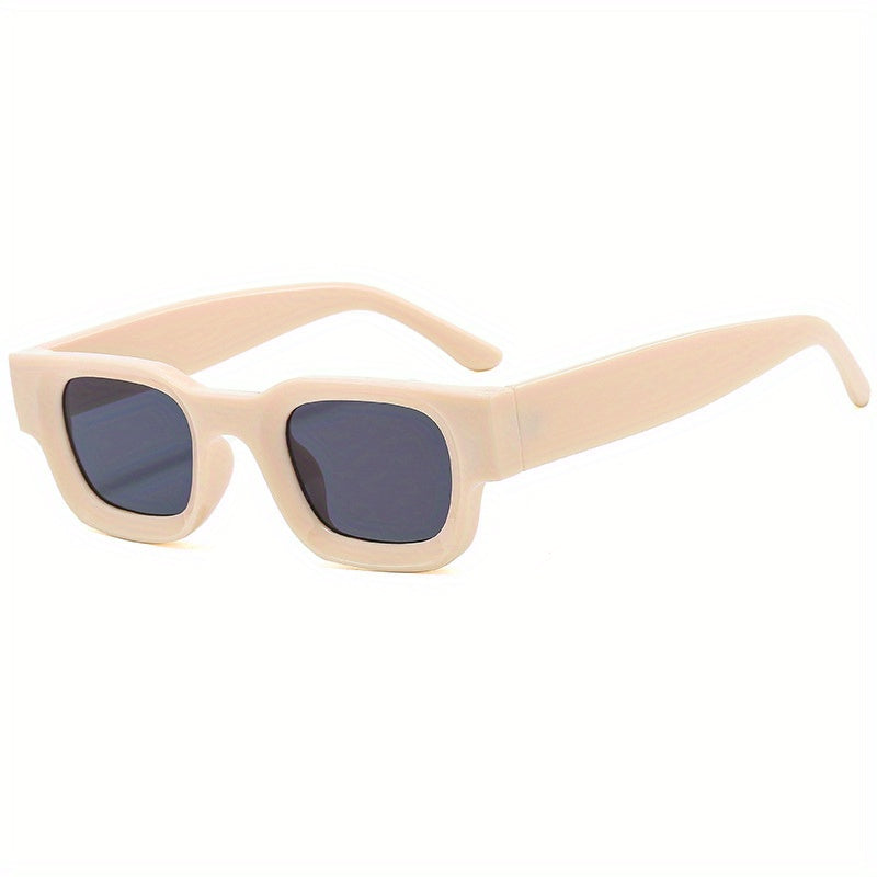 Men's Small Frame Sunglasses UV Resistant Eye Protection Hip hop Punk Style
