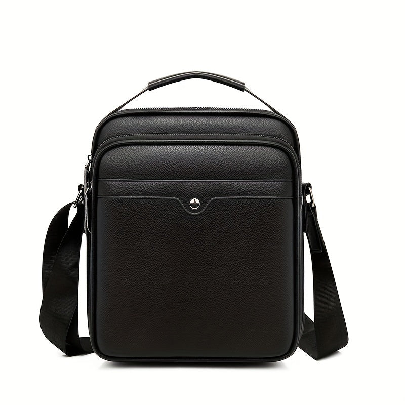 Men's Commuting Crossbody Bag Casual Handbag Small Square Shoulder Bag