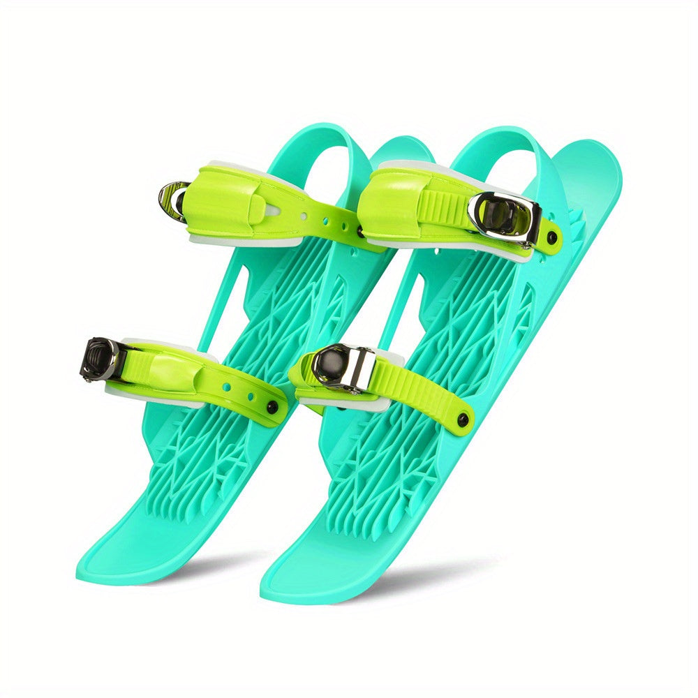 Mini Ski Skates Sled Snow Equipment Ski Boots Mini Ski Boards