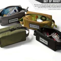 Ammo Pouch Carrier Bag with ID Patches for Range Gear