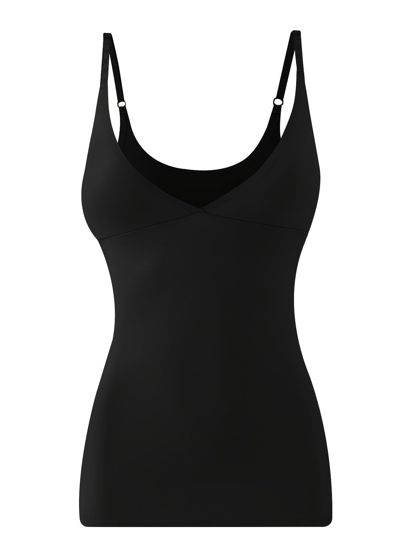 Women's Slim Fit Cotton Shaper Cami Adjustable Strap Top