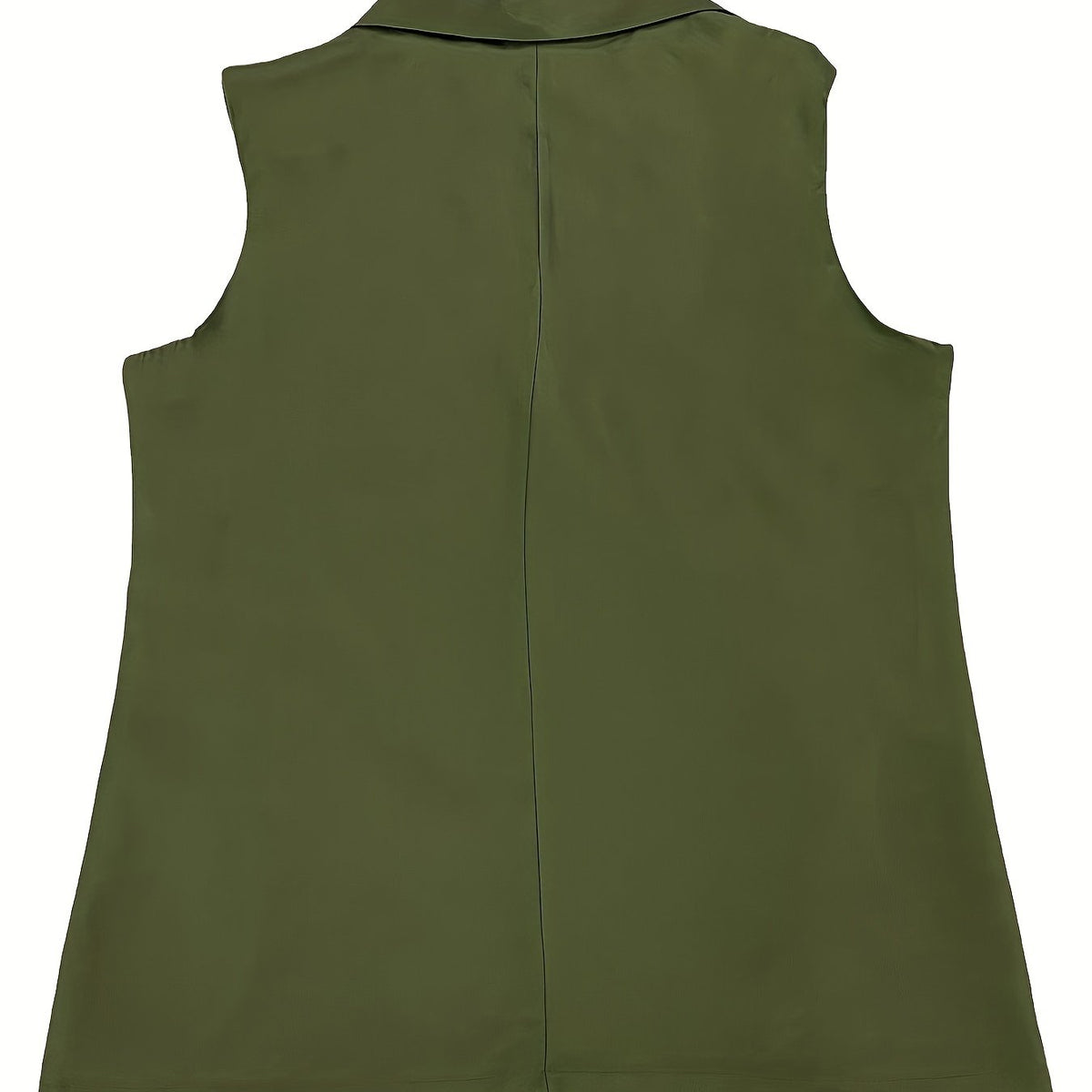 Sleeveless Lapel Blazer & Stylish Tops For Women