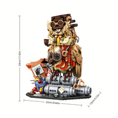 1286pcs Owl Model Building Blocks Toy - Ultra Difficult Adult Puzzle