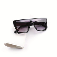 Large Gradient Shield Sunglasses UV400 for Outdoor Travel