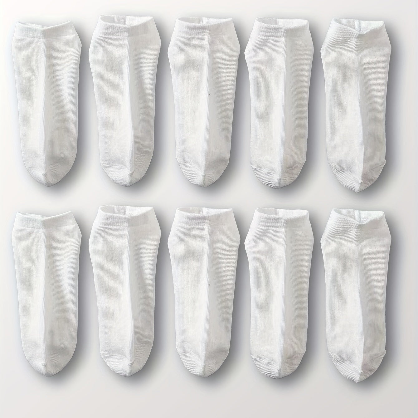 10 Pairs Comfy & Breathable Ankle Socks for Women