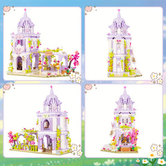 Garden House With Fountain Building Set