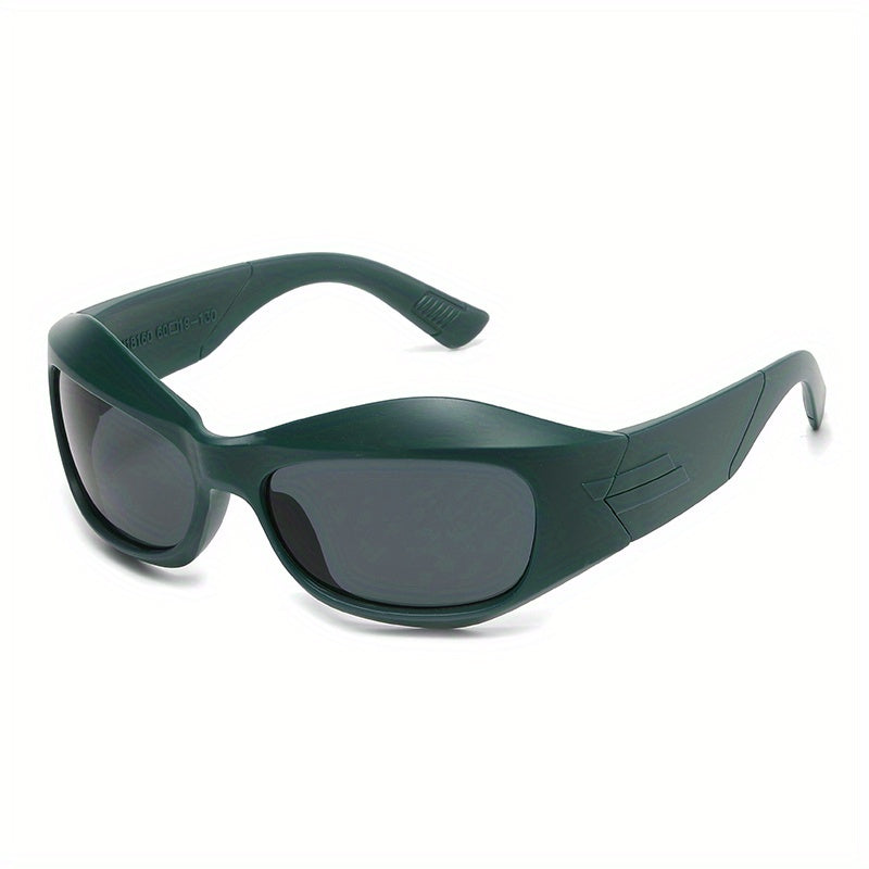 Men's Steampunk Style Y2K Cycling Sports Sunglasses UV Protection
