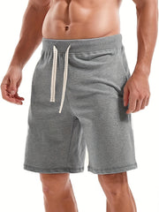 Men's Comfy Elastic Waist Drawstring Shorts for Summer