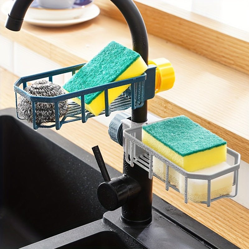 Sink Storage Rack for Cleaning Cloth Dishcloth Detergent Kitchen Drainage