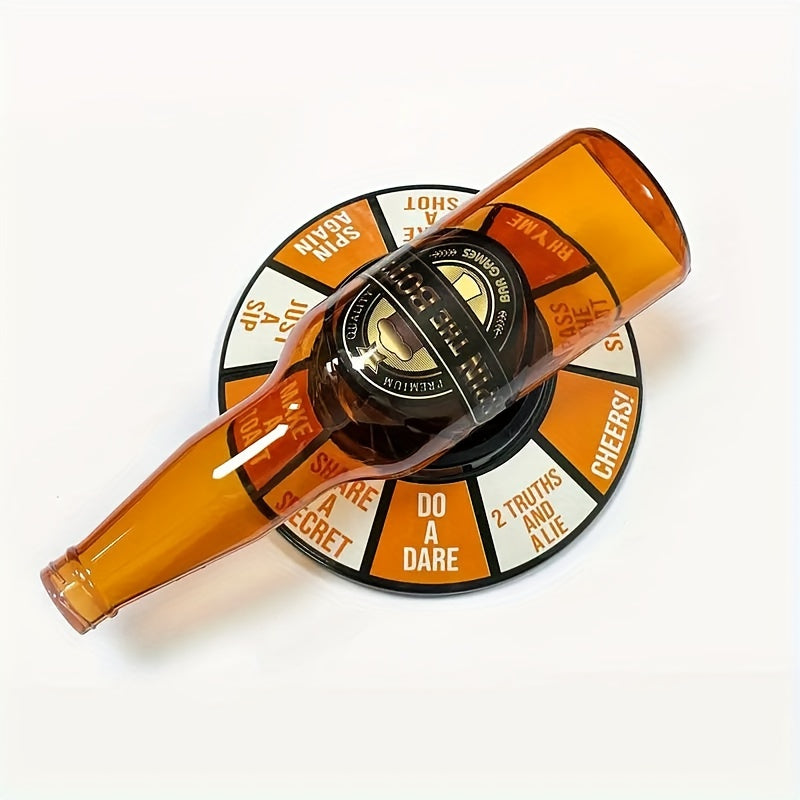 Wine Bottle Turntable Drinking Game Party Toy
