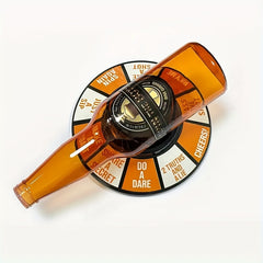 Wine Bottle Turntable Drinking Game Party Toy