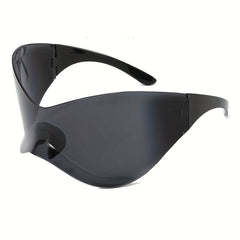 Men's Stylish Silver Sunglasses One Piece - Party Beach