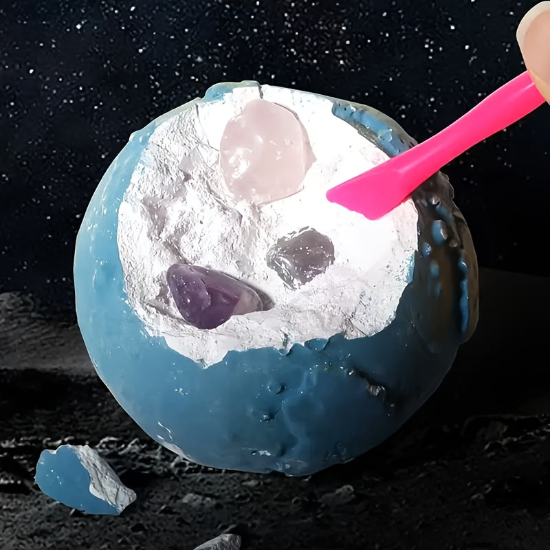 Solar System Science Kit for Kids Excavate Gems Educational Space Toys