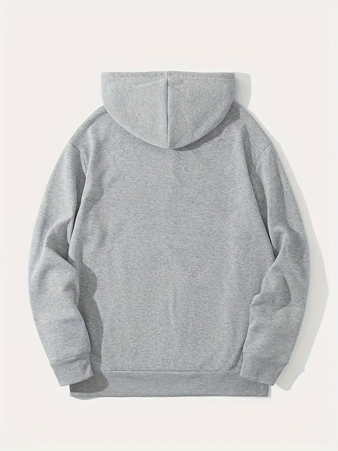 Skateboard Print Hoodie Men's Casual Sweatshirt