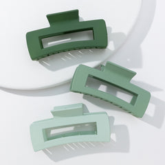 Square Hair Clip Headpiece For Girls and Women Large Hair Clip