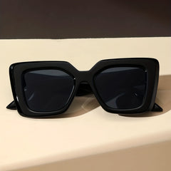 Rectangular Frame Sunglasses Classic Cat Eye Sunshade Eyewear