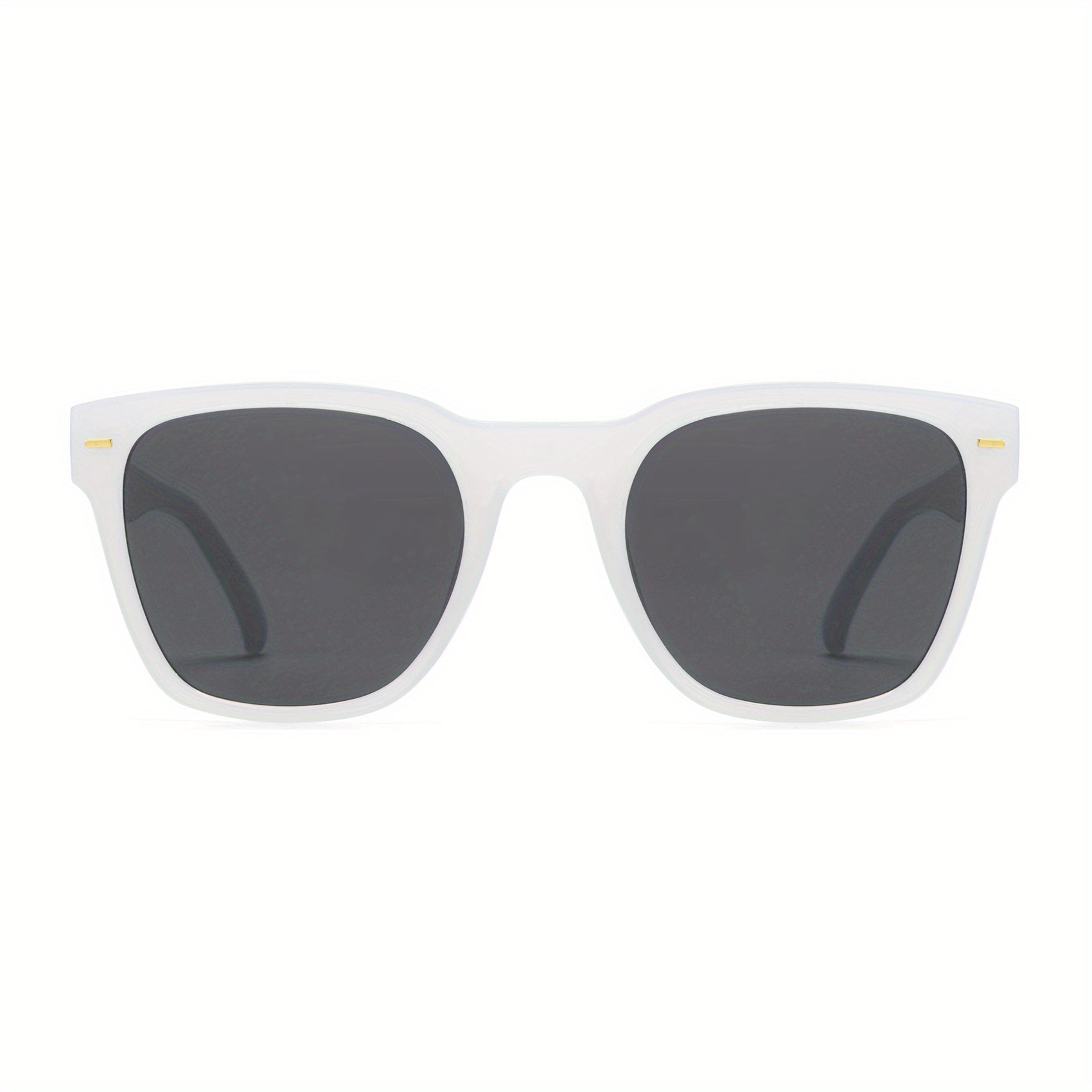 OUWEN Square Polarized Sunglasses Retro Men Sun Glasses UV400