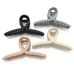 4pcs Hair Claw Nonslip Jaw Claw For Ponytail Holder Women Girls