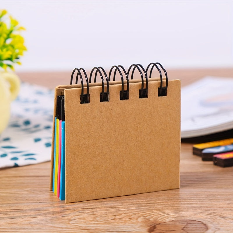 250 Sheets Pad Sticky Notes Combo Mini Coil Book Sticky Notes