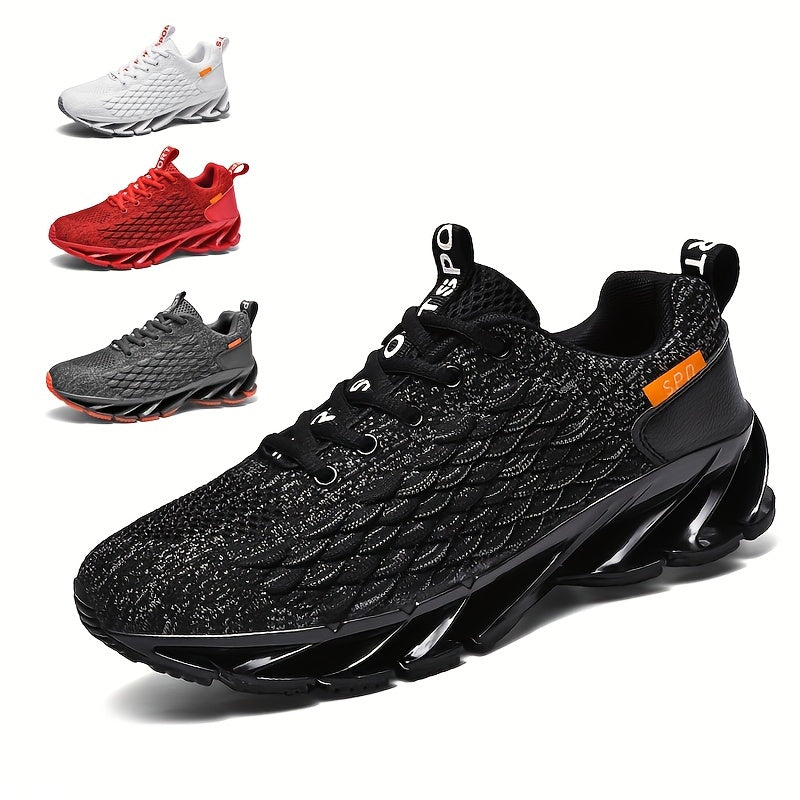 Men's Blade Sneakers Shock Absorption Lightweight Running Shoes
