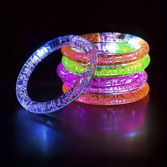 LED Glow Bracelets 6 Pack for Rave Concerts