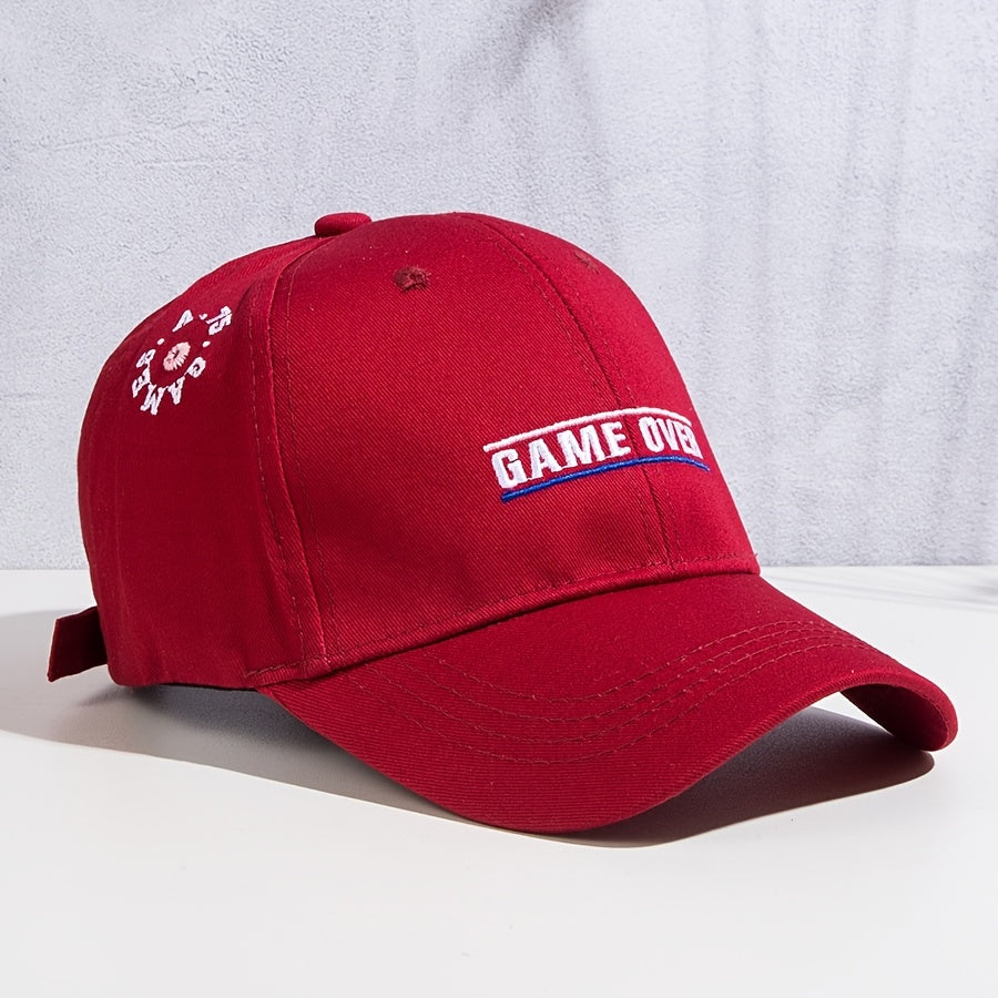 Sunscreen Baseball Hat Men's Embroidered Sunshade Cap
