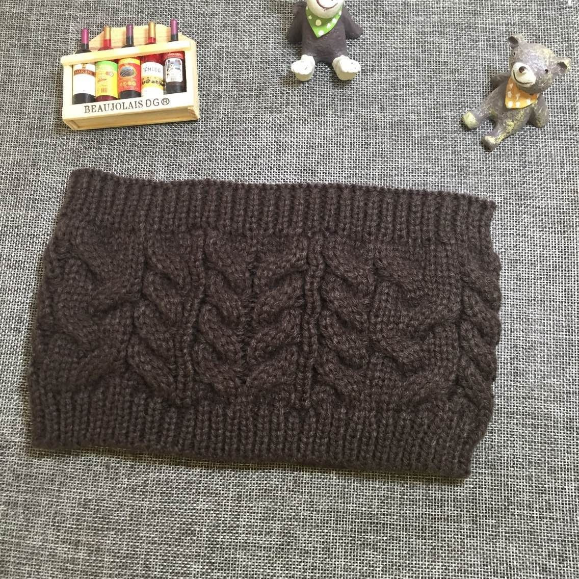 Winter Knitted Headband Hair Accessory Warmness Gift Christmas