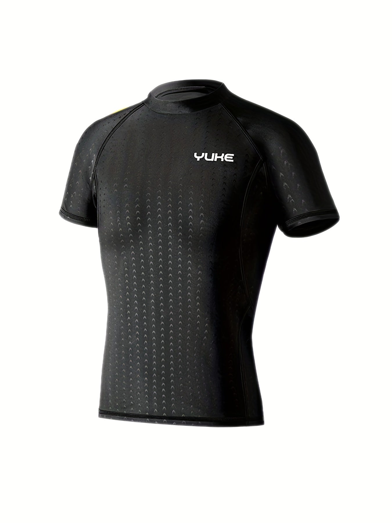 Men's Mesh Sun Protection Short Sleeve T-shirt for Surf Diving Snorkeling