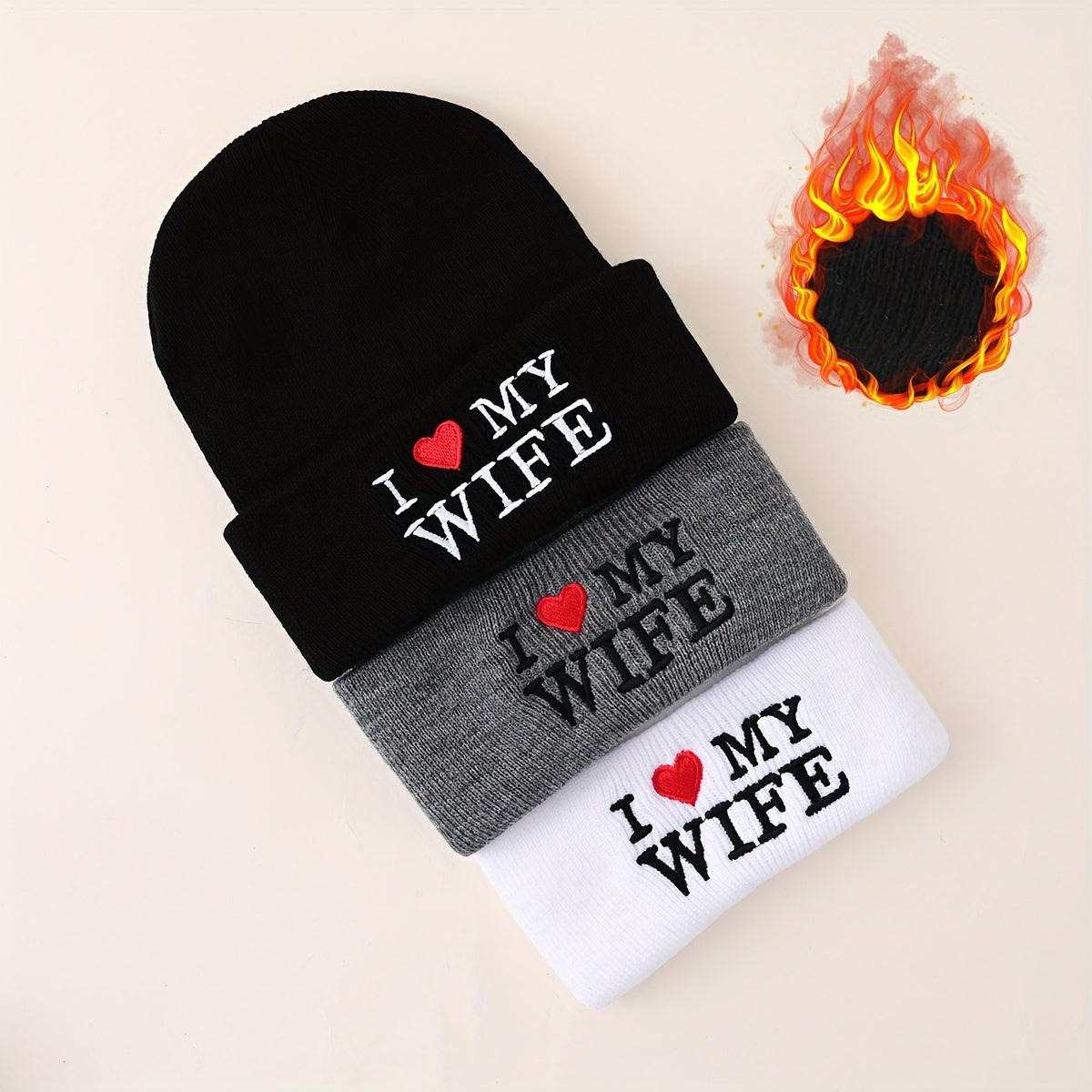 Y2K Letter Embroidered Knitted Hat for Outdoor Sports