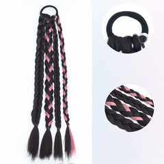 Sweet Wig Braid Double Ponytail Dreadlock Hair Tie