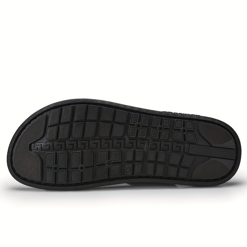 Men's Non Slip Sandals Wear resistant Comfy Slides Beach Shoes Summer