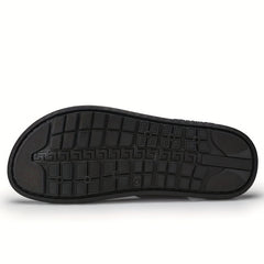 Men's Non Slip Sandals Wear resistant Comfy Slides Beach Shoes Summer