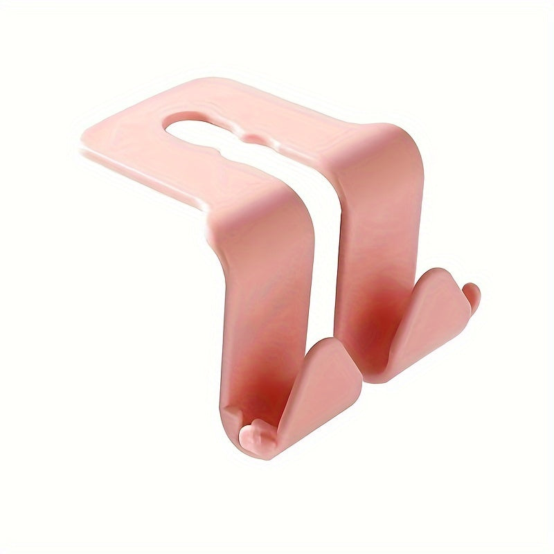 1pc Car Seat Back Hanging Hook Storage Hook Car Double Hook Rear Row